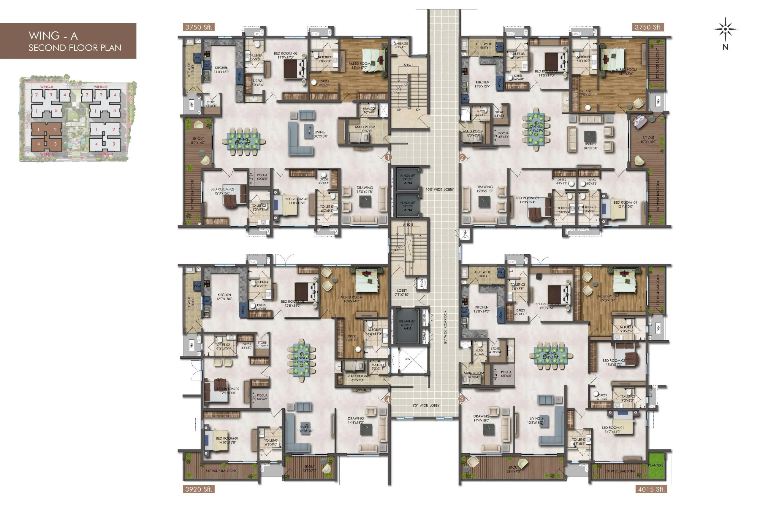 Luxury apartments in Banjara Hills