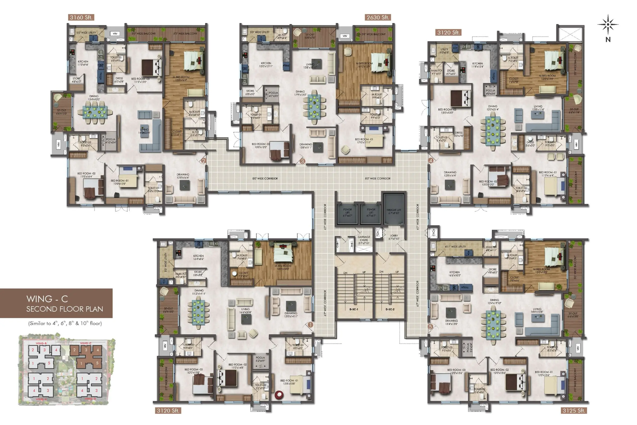 Luxury apartments in Banjara Hills