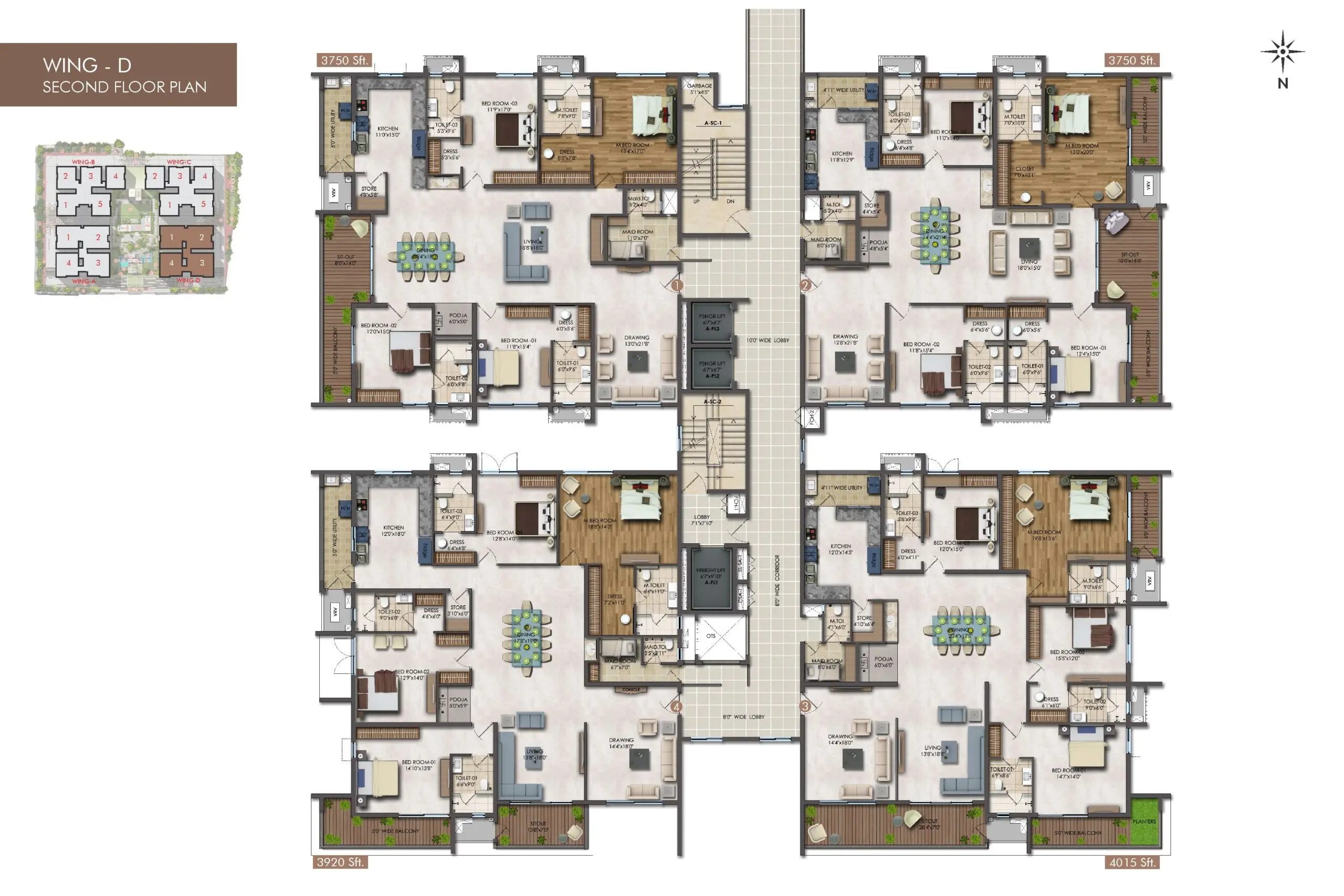 Luxury apartments in Banjara Hills