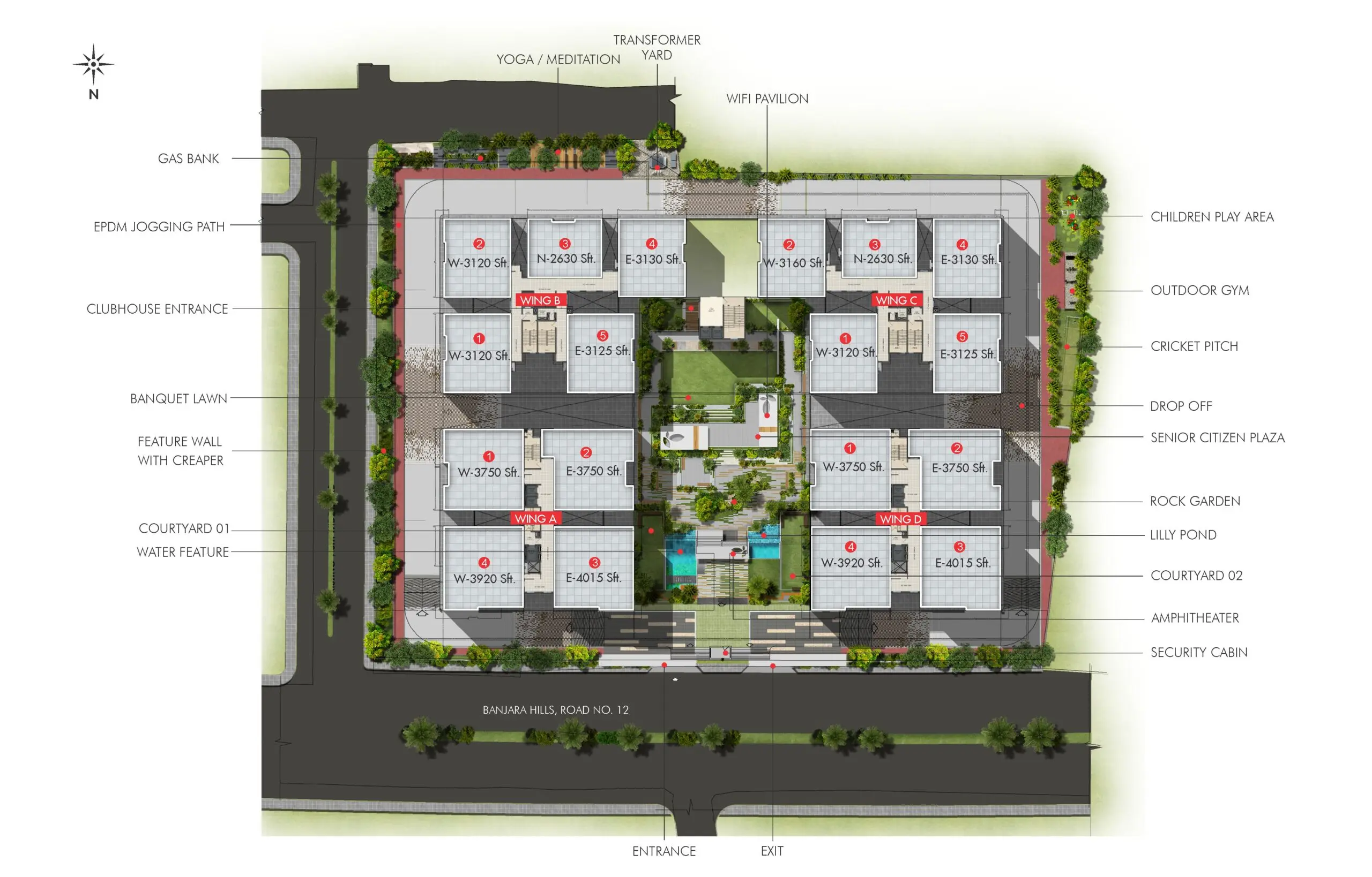 Luxury apartments in Banjara Hills
