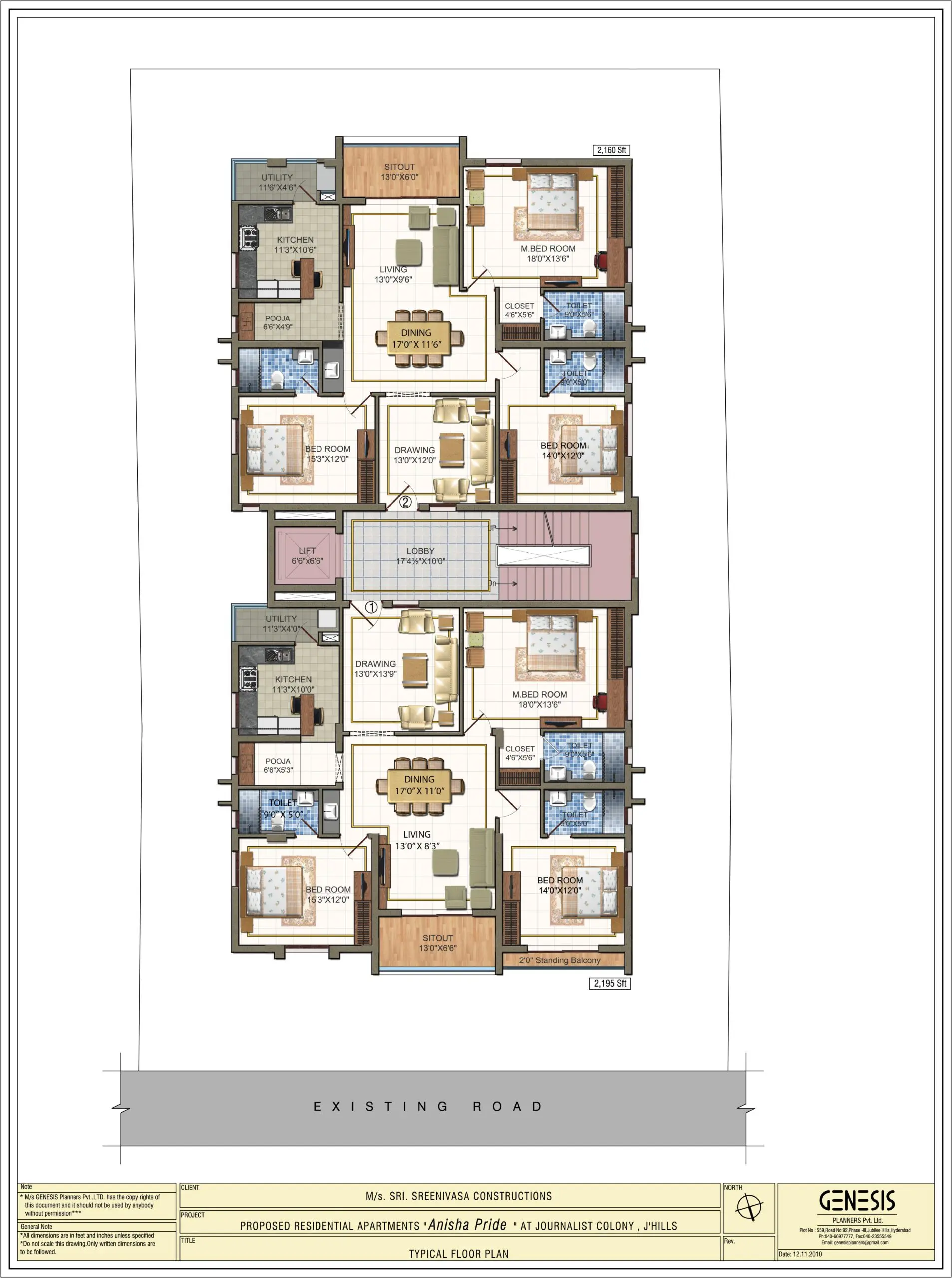 anisha floor plan