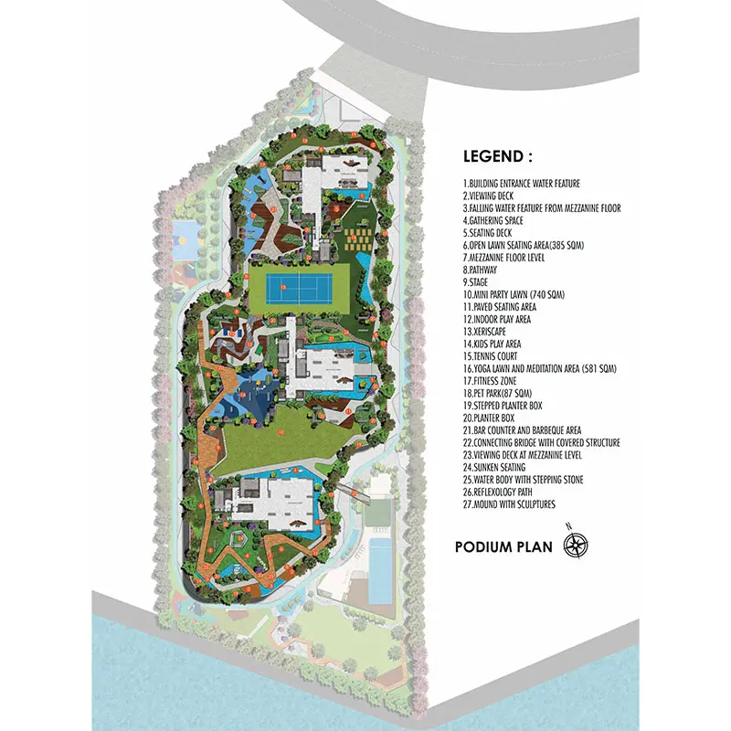 4 and 5bhk Luxury Apartments in Kokapet.