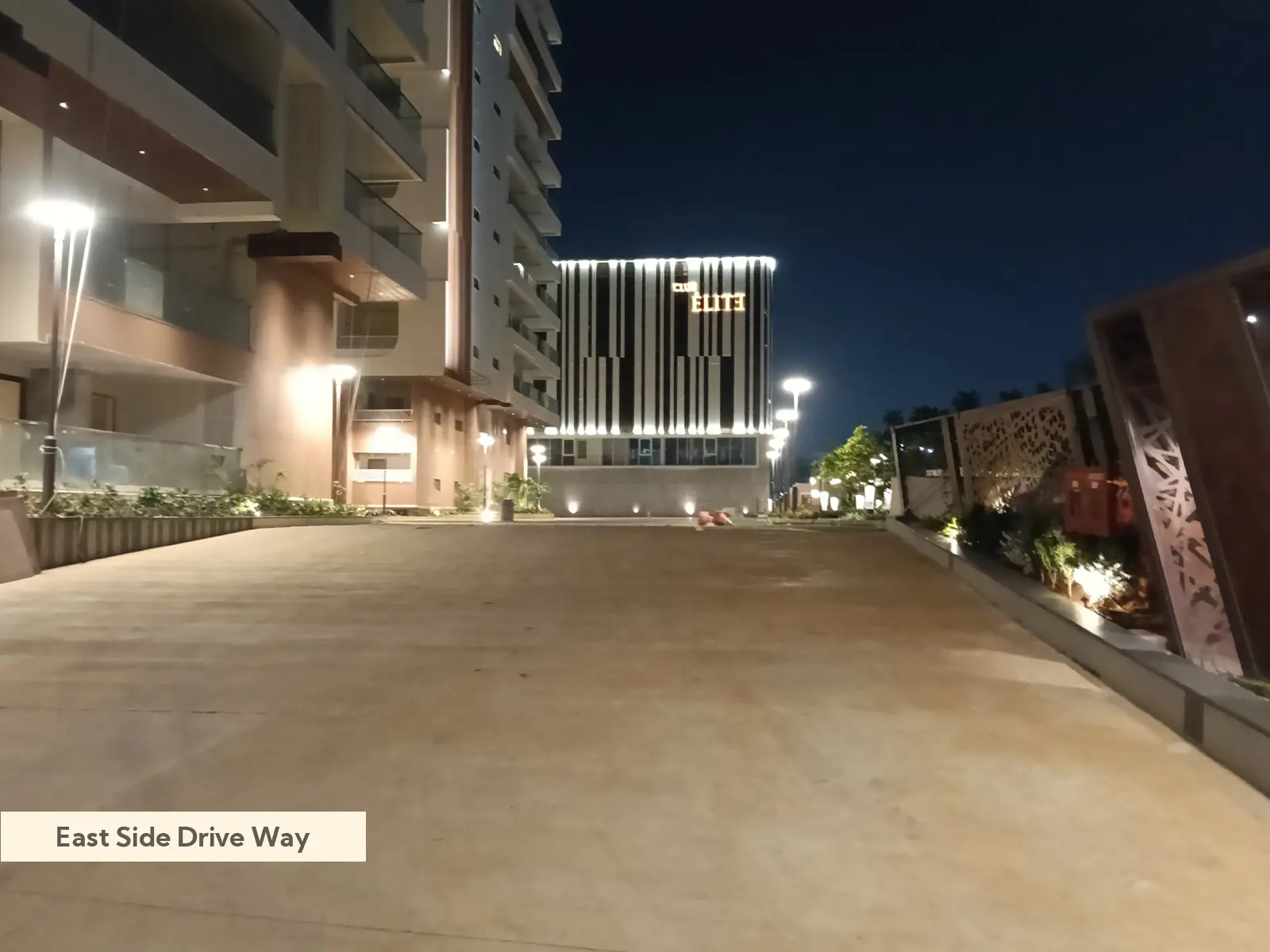 East side Drive way