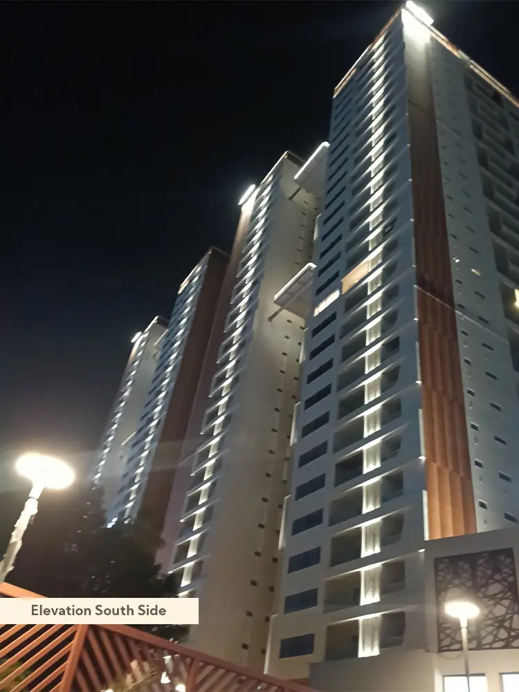 Elevation south side