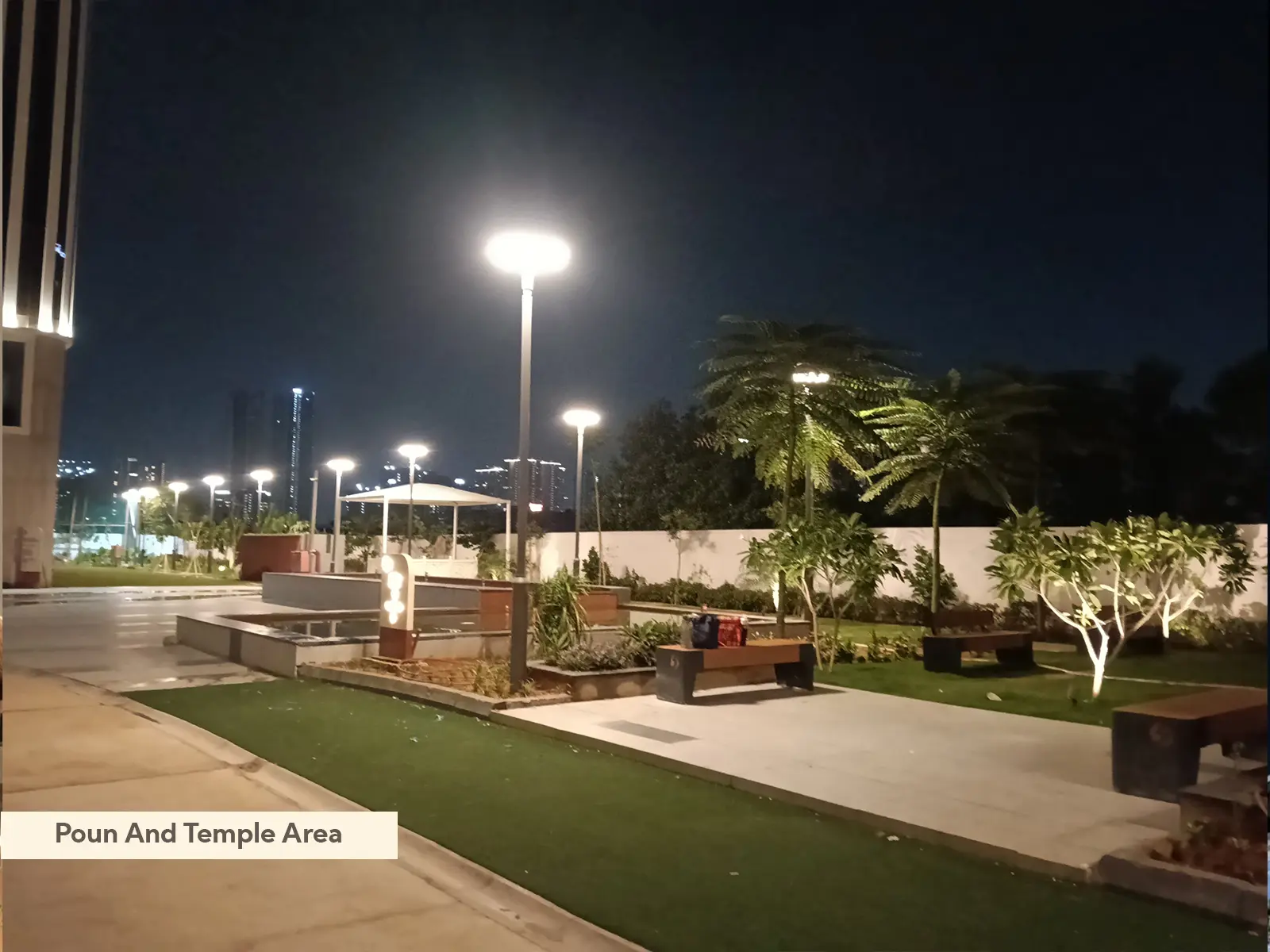 Poun and Temple area