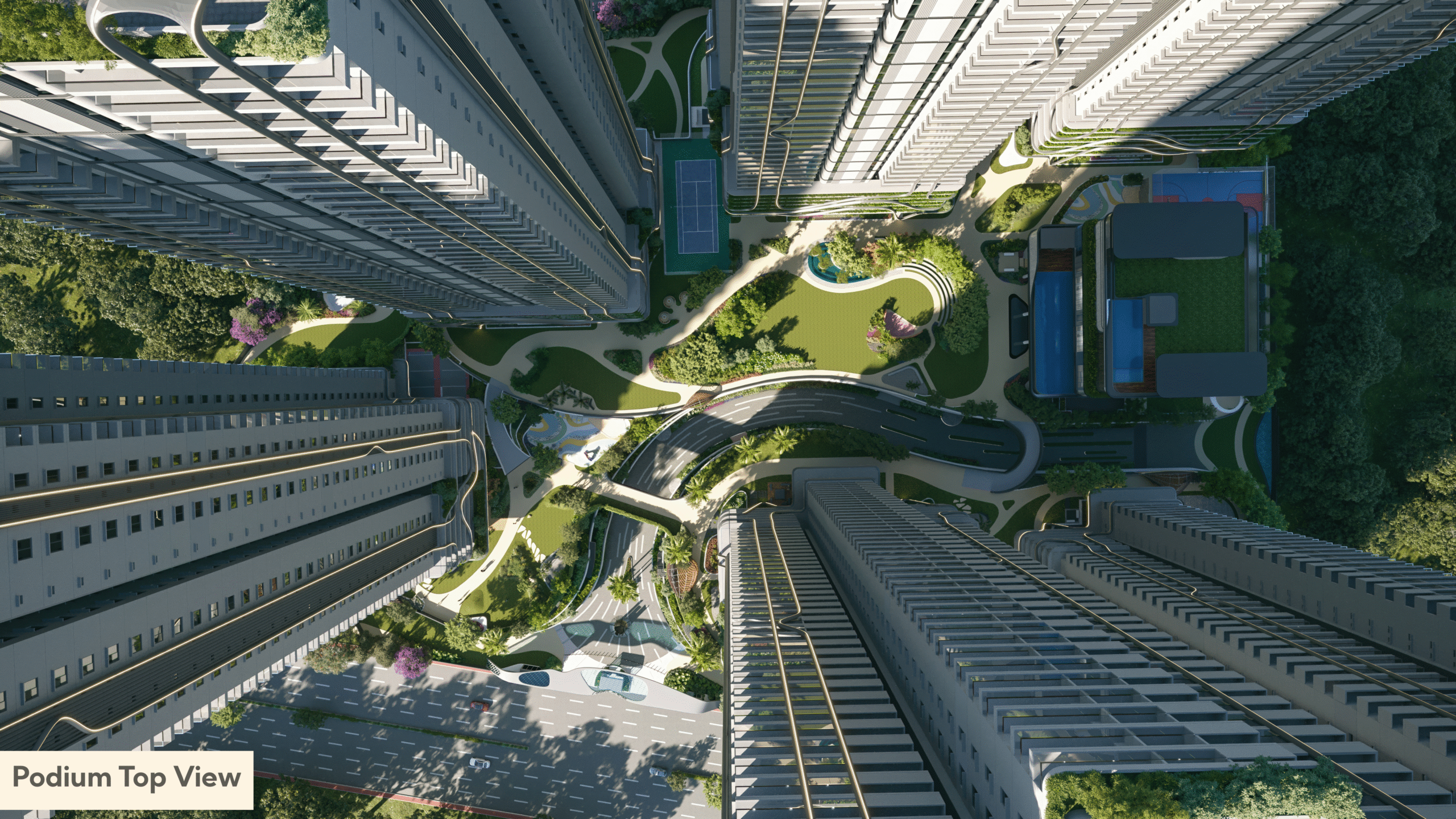 Podium Top View